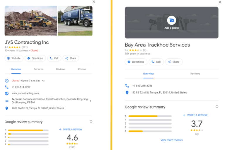 excavation marketing tips